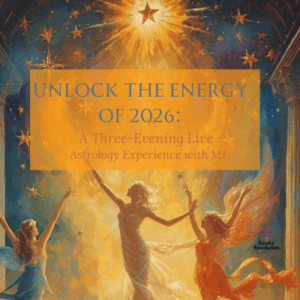 Unlock the Energy of 2026: A Three-Evening Live Astrology Experience with MJ
